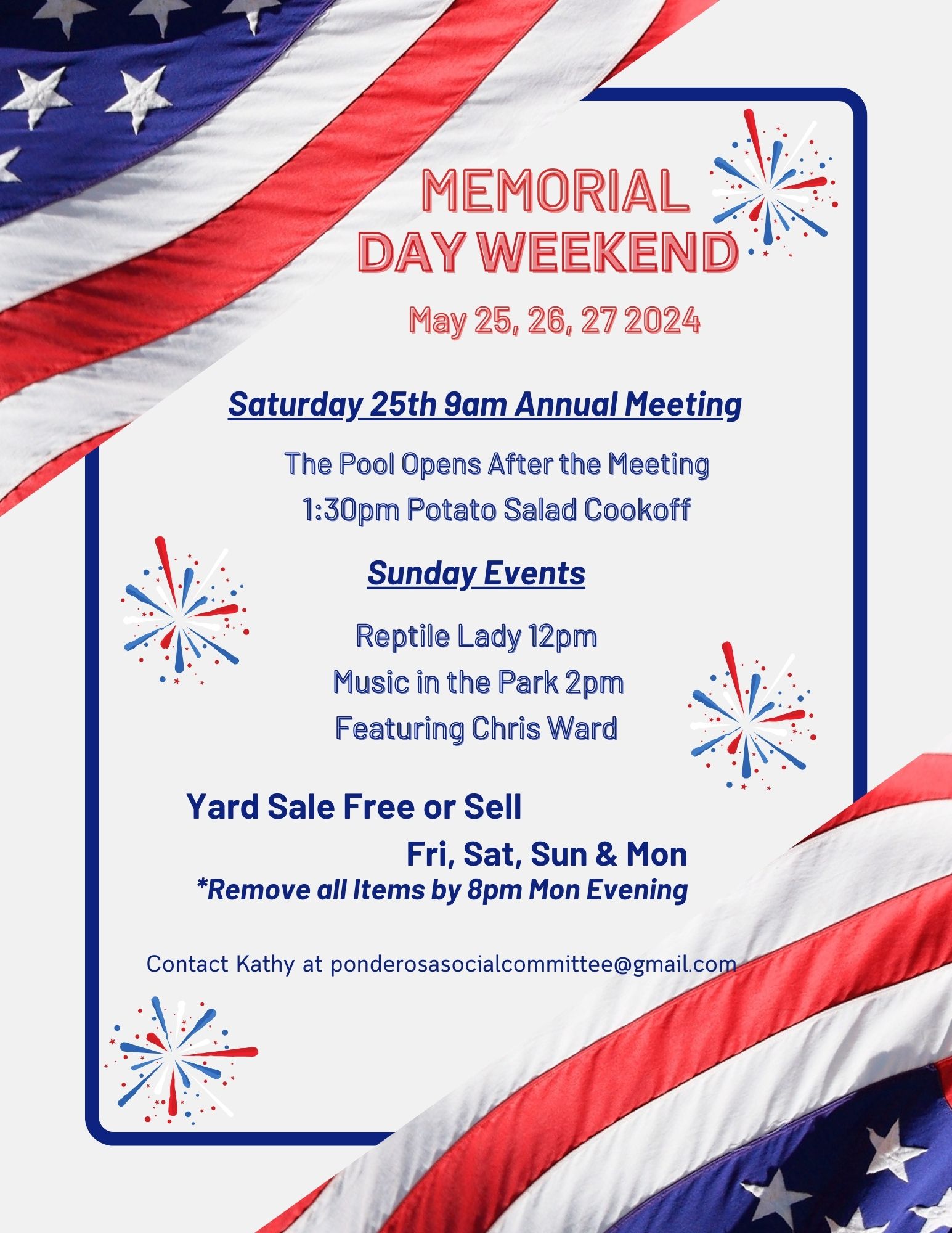 2024 Memorial Day Flyer